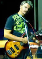 Anthonly, bass guitarist and vocalist from the undercover band